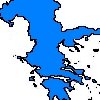 A map for the proposed union between Greece and Serbia.